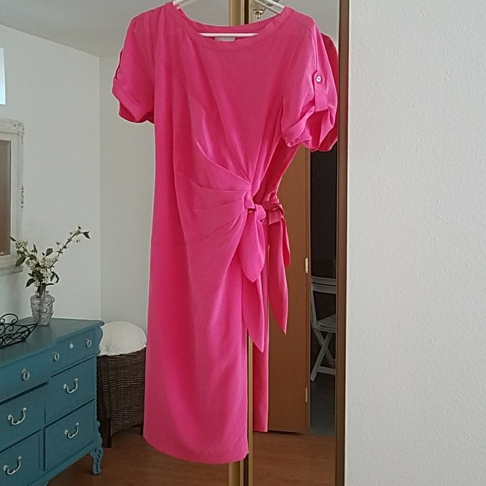 Pink dress Donna morgan